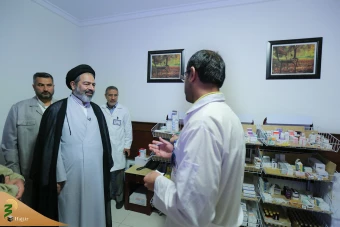 بازدید نماینده ولی فقیه در امور حج و زیارت از درمانگاههای زائران ایرانی در مدینه 20