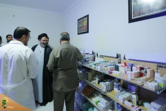 بازدید نماینده ولی فقیه در امور حج و زیارت از درمانگاههای زائران ایرانی در مدینه 21