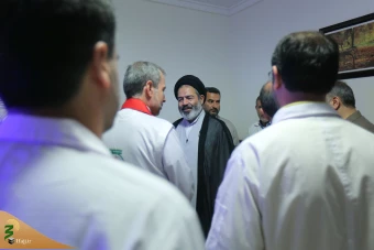 بازدید نماینده ولی فقیه در امور حج و زیارت از درمانگاههای زائران ایرانی در مدینه 22