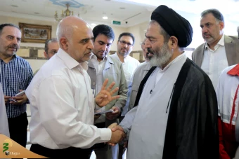بازدید نماینده ولی فقیه در امور حج و زیارت از درمانگاههای زائران ایرانی در مدینه 23