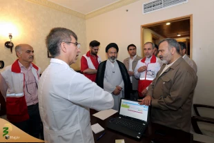 بازدید سرپرست حجاج ایرانی از درمانگاههای زائران ایرانی در مدینه 4
