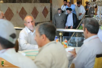 بازدید سرزده نماینده ولی فقیه در امور حج و زیارت از هتلهای زائران ایرانی در مدینه 16