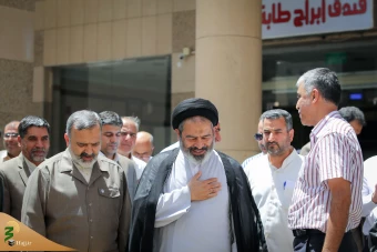 بازدید سرزده نماینده ولی فقیه در امور حج و زیارت از هتلهای زائران ایرانی در مدینه 17