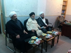 دیدار مسئول نمایندگی بعثه رهبری درنجف اشرف با رئیس موسسه کاشف الغطاء 4