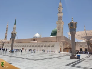 مسجدالنبی؛ میعادگاه خیل مشتاقان خاتم پیامبران/گزارش تصویری 2
