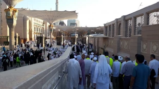 مسجدالنبی؛ میعادگاه خیل مشتاقان خاتم پیامبران/گزارش تصویری 8