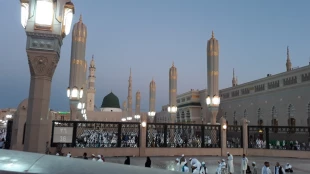 مسجدالنبی؛ میعادگاه خیل مشتاقان خاتم پیامبران/گزارش تصویری 14
