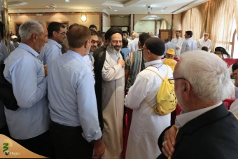 بازدید  سرپرست حجاج ایرانی از دو هتل محل اقامت زائران ایرانی در مدینه  8