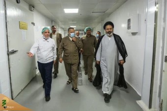 بازدید مسئولان حج از آشپزخانه های مرکزی مدینه منوره 16