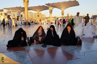 شهر پیامبر، این روزها پذیرای حدود 10000 زائر ایرانی است 8