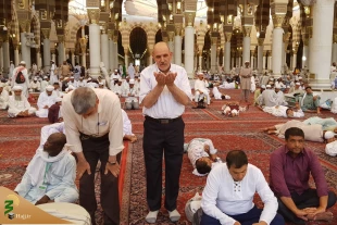 شهر پیامبر، این روزها پذیرای حدود 10000 زائر ایرانی است 9