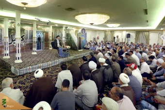 دومین دعای کمیل زائران ایرانی در جوار بارگاه رسول گرامی اسلام (ص) و قبرستان بقیع 3