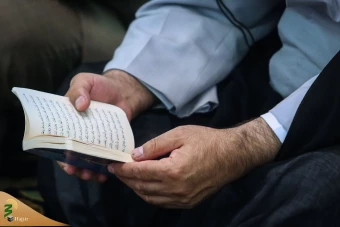 دومین دعای کمیل زائران ایرانی در جوار بارگاه رسول گرامی اسلام (ص) و قبرستان بقیع 13