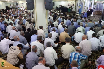 دومین دعای کمیل زائران ایرانی در جوار بارگاه رسول گرامی اسلام (ص) و قبرستان بقیع 21