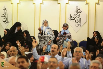 مراسم دعای ندبه در جوار بارگاه رسول الله (ص) و قبرستان بقیع 3