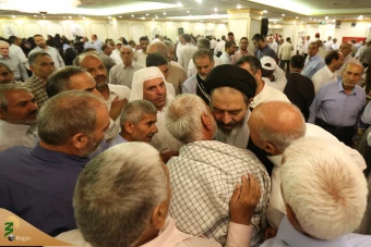 مراسم دعای ندبه در جوار بارگاه رسول الله (ص) و قبرستان بقیع 8