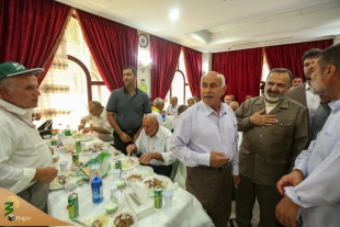 دیدار صمیمی سرپرست حجاج ایرانی با زایران کشورمان در مدینه منوره 6