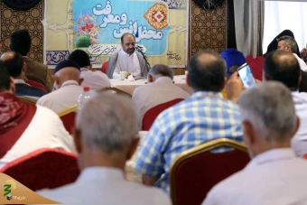 محفل انس و معرفت در مدینه منوره 5