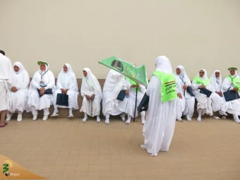 محرم حجاج در مسجد شجره 15