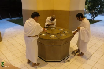 محرم حجاج در مسجد شجره 18