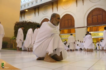 محرم حجاج در مسجد شجره 21