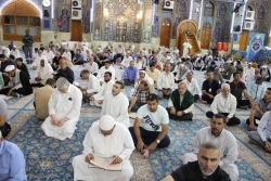 طنین زیارت عاشورا در حرم سیدالشهدا/ تصاویر 4