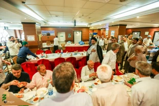 بازدید سرزده سرپرست حجاج ایرانی از هتل محل اقامت زائران ایرانی در مدینه  5