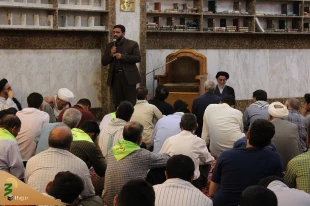 سخنران بعثه مقام معظم رهبری در کربلا:

عشق الهی در زندگی یاران امام حسین موج می زند 2