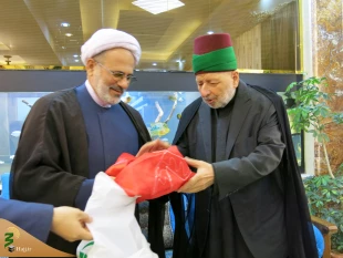 پیش از ظهر امروز؛

مدیر آموزش بعثه مقام معظم رهبری با تولیت عتبه حسینی دیدار کرد 2