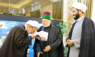 پیش از ظهر امروز؛

مدیر آموزش بعثه مقام معظم رهبری با تولیت عتبه حسینی دیدار کرد 3