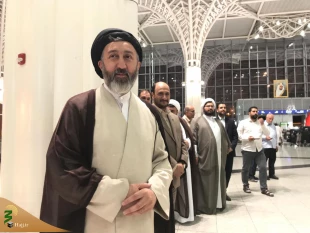 نمایندگان بیوت آیات عظام و مراجع تقلید وارد مدینه منوره شدند 2