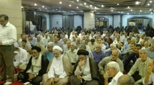 استقبال حجاج ایرانی از محافل انس و معرفت در مکه مکرمه+عکس                          2