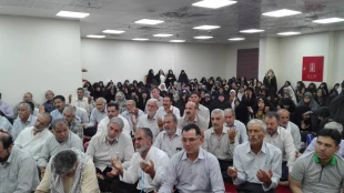 استقبال حجاج ایرانی از محافل انس و معرفت در مکه مکرمه+عکس                          2