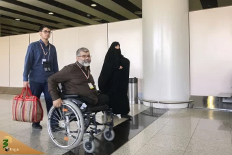 ورود کاروان جانبازان به مدینه  12
