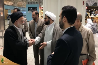 ورود نمایندگان بیوت آیات عظام و مراجع تقلید به مدینه منوره  18