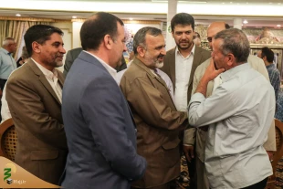 دیدارسرپرست حجاج ایرانی با جانبازان در مدینه، کاروانی که بوی حرم دارد 4