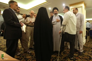جانبازان با سرافرازی به زیارت معبود می‌شتابند 4