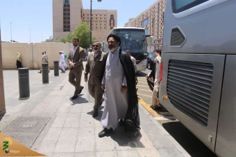 بازدید سرپرست حجاج ایرانی از هتل های زائران ایرانی در مدینه 4