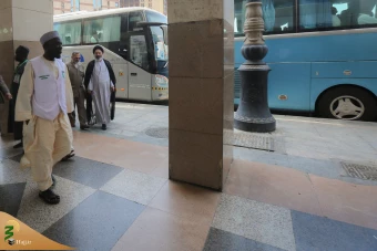 بازدید سرپرست حجاج ایرانی از هتل های زائران ایرانی در مدینه 5