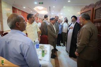 بازدید سرپرست حجاج ایرانی از هتل های زائران ایرانی در مدینه 8