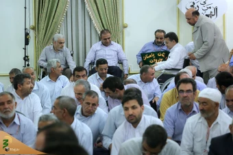 سومین مراسم پرفیض دعای کمیل در مدینه منوره 3