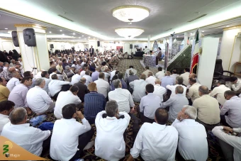 سومین مراسم پرفیض دعای کمیل در مدینه منوره 8
