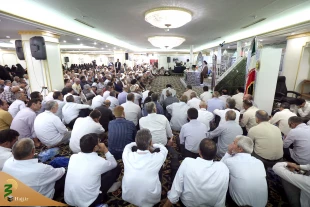 سومین دعای کمیل زائران ایرانی درمدینه برگزارشد 2
