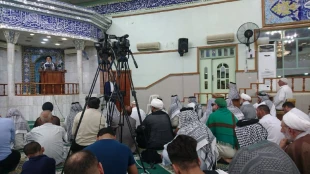 امام جمعه نجف اشرف با اشاره به پیام امام خمینی(ره) به زایران سرزمین وحی گفت:

امیدواریم حج مایه اتحاد و همبستگی مسلمانان شود 3