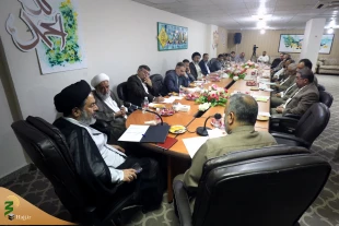 نشست شورای برنامه ریزی بعثه مقام رهبری و سازمان حج و زیارت در مدینه منوره 6