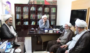 معاون جامعه مدرسین حوزه علمیه قم در کربلا 4