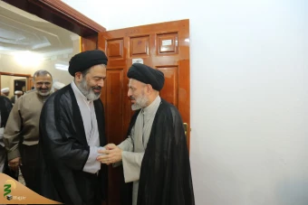 دیدار سرپرست حجاج ایرانی با نمایندگان بعثه های مراجع عظام درمدینه منوره 28