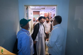 بازدید سرپرست حجاج ایرانی از هتل های زائران ایرانی در مدینه 10