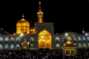 ویژه‌برنامه روز زیارتی حضرت رضا(ع) در حرم رضوی برگزار شد