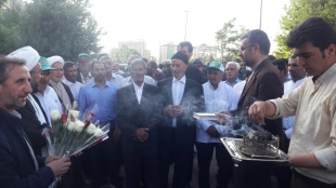 حجاج اردبیلی عازم سرزمین وحی شدند. 5